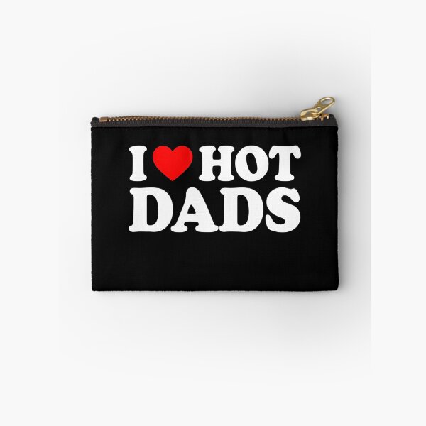 Item preview, I Love Hot Dads I Heart Hot Dads Shirt Love Hot Dads designed and sold by omerherbert.