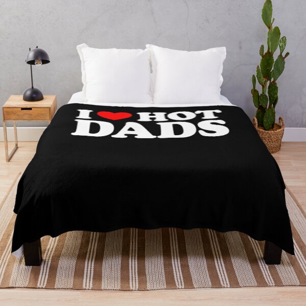 Item preview, I Love Hot Dads I Heart Hot Dads Shirt Love Hot Dads designed and sold by omerherbert.