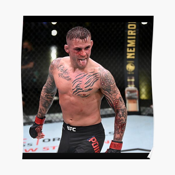 "dustin poirier" Poster by adnorcompany | Redbubble