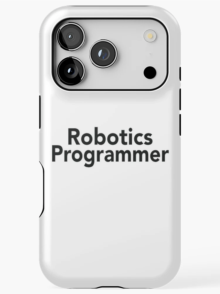 Thumbnail 1 of 4, iPhone Case, Robotics Programmer designed and sold by ProjectRobotics.