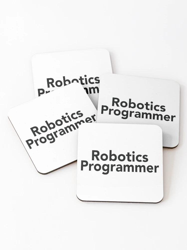 Thumbnail 1 of 5, Coasters (Set of 4), Robotics Programmer designed and sold by ProjectRobotics.