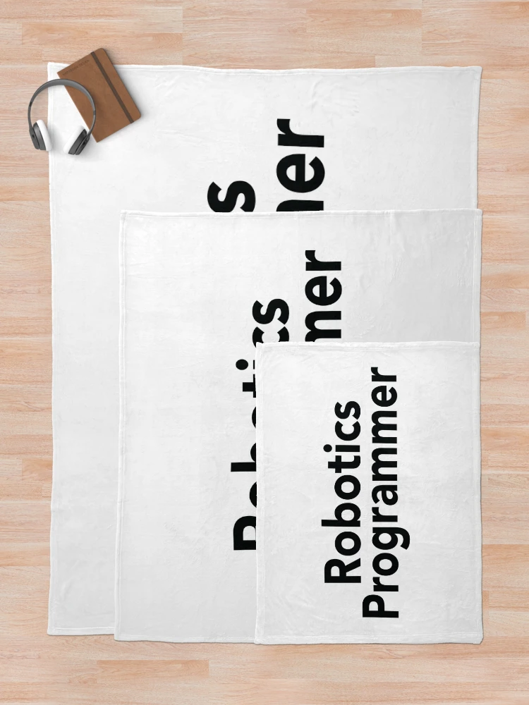 Thumbnail 5 of 6, Throw Blanket, Robotics Programmer designed and sold by ProjectRobotics.