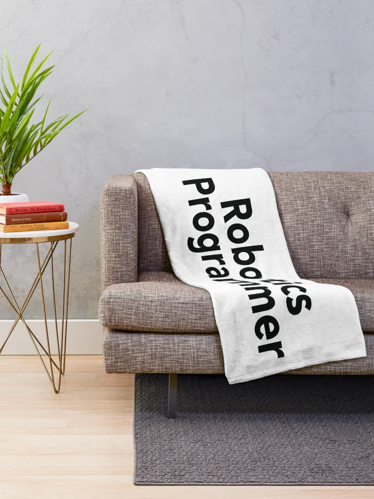 Thumbnail 2 of 6, Throw Blanket, Robotics Programmer designed and sold by ProjectRobotics.