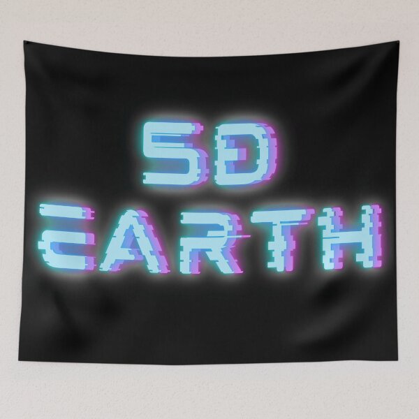 Item preview, 5D Earth - Glitched Vaporwave designed and sold by mooneko.