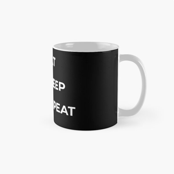 Item preview, Eat Sleep Repeat designed and sold by Vectorku62.
