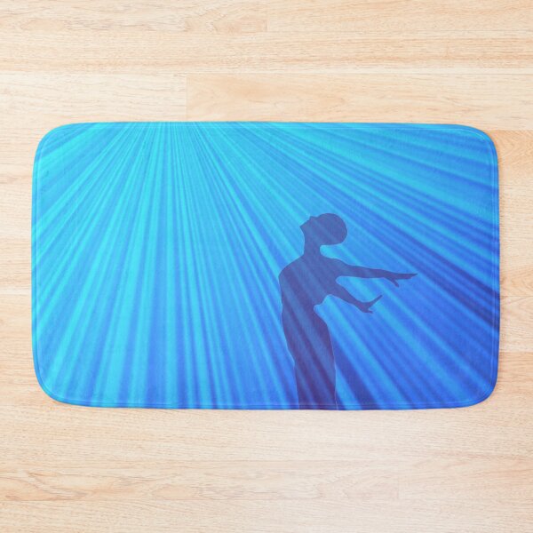 Item preview, The silhouette woman and the brightness blue ray. designed and sold by Trianglegreen.