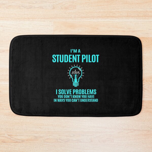 Item preview, Student Pilot T Shirt - I Solve Problems Gift Item Tee designed and sold by ymaszcarme.