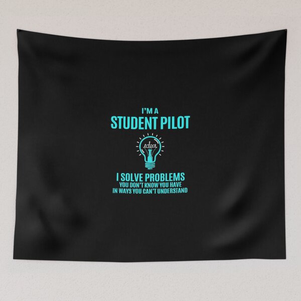 Item preview, Student Pilot T Shirt - I Solve Problems Gift Item Tee designed and sold by ymaszcarme.