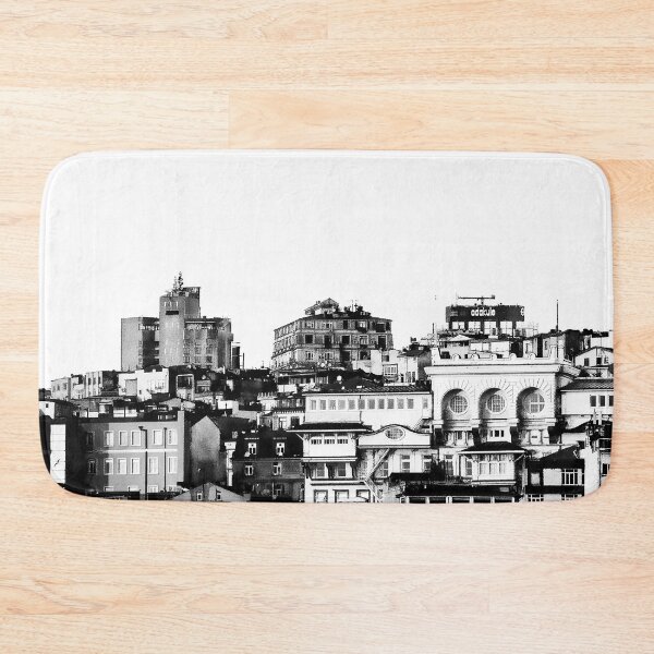Item preview, black and white cityscape designed and sold by keithmagnaye.