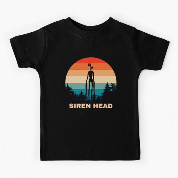 Item preview, Siren head vintage sunset pine tree forest designed and sold by Nishad4.