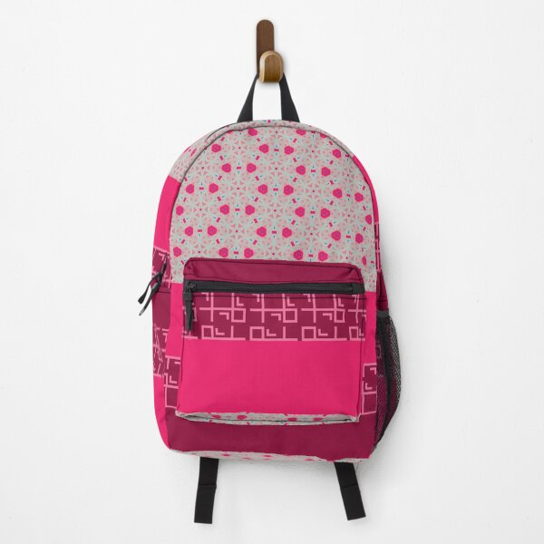 Item preview, Hand crafted pattern design grey on pink designed and sold by CyberArt Designers.