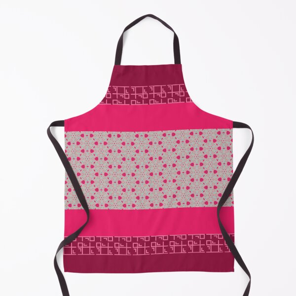 Item preview, Hand crafted pattern design grey on pink designed and sold by CyberArt Designers.