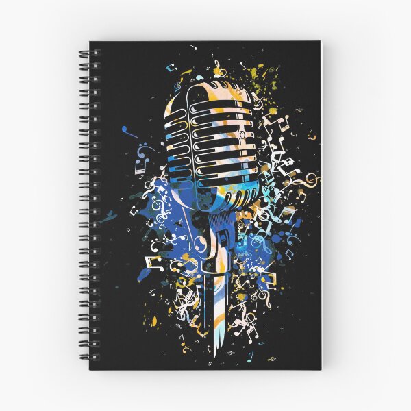 Item preview, Microphone Music Karaoke Singing Art Design Speaker Microphone designed and sold by NomYen ..