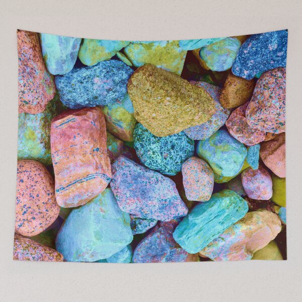 Item preview, Colorful Beach Pebbles Textural Beach Stones designed and sold by Ruby Jackson.