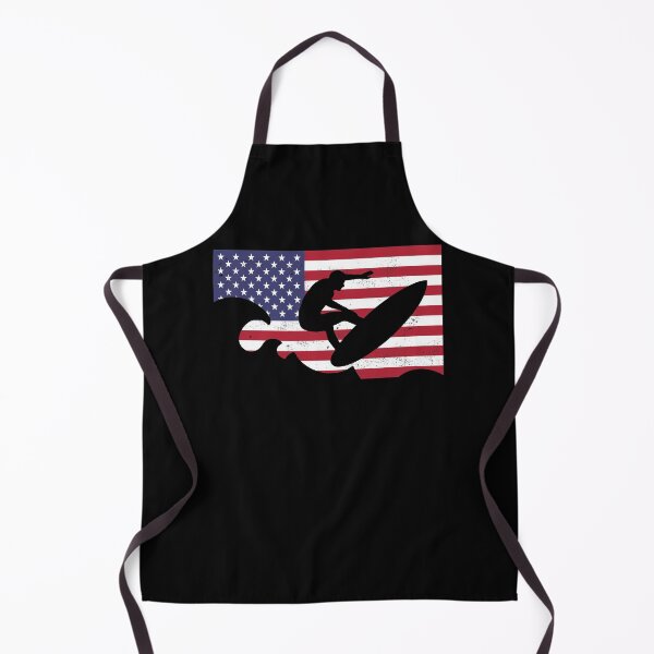 Item preview, USA Surfing 2021 Team Summer American Flag Tokyo Games Surfer designed and sold by ibeargifts.