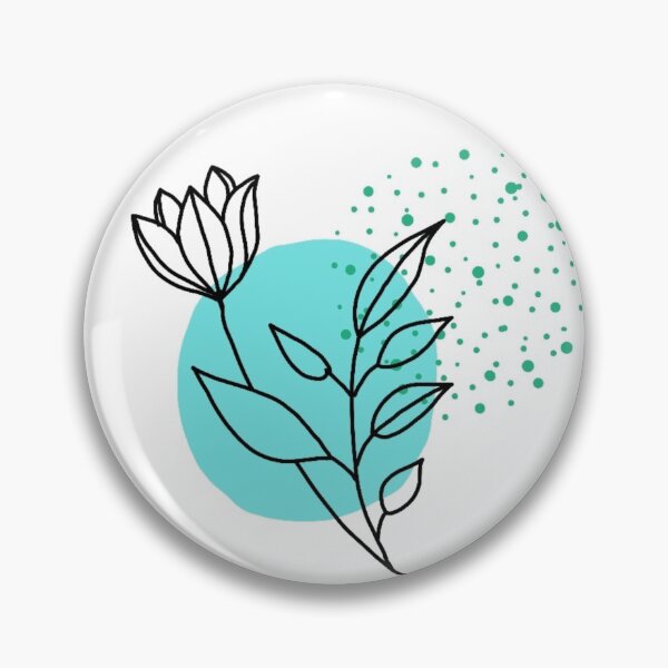 Item preview, "abstract minimal bohemian floral illustration" designed and sold by tudoo.