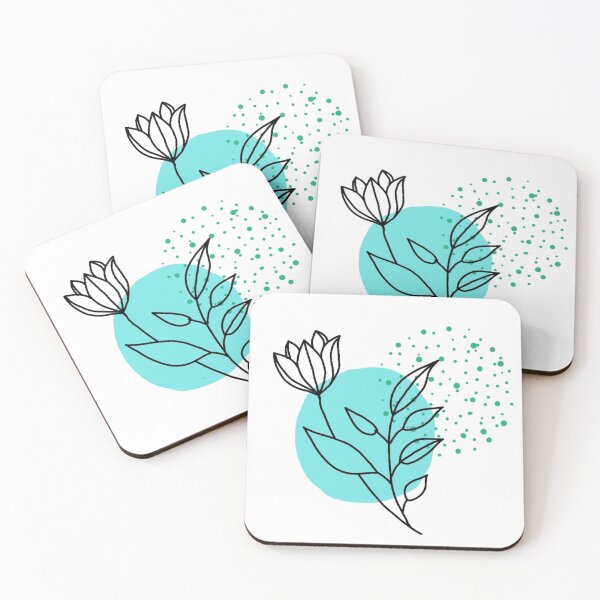 Item preview, "abstract minimal bohemian floral illustration" designed and sold by tudoo.