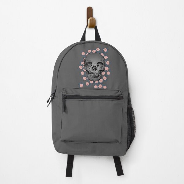 Item preview, skull with flowers designed and sold by JacobOsberb.
