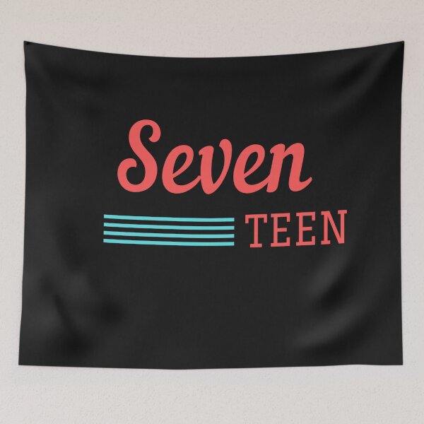 Item preview, Seven Teen designed and sold by Tshirtpedia.