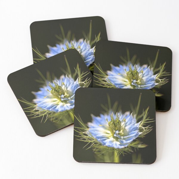 Item preview, Love In The Mist Over Black  designed and sold by Joy Watson - Natural Light Photography .