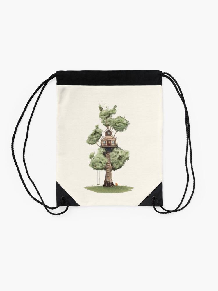 Thumbnail 2 of 3, Drawstring Bag, Baxter designed and sold by samlyneill.