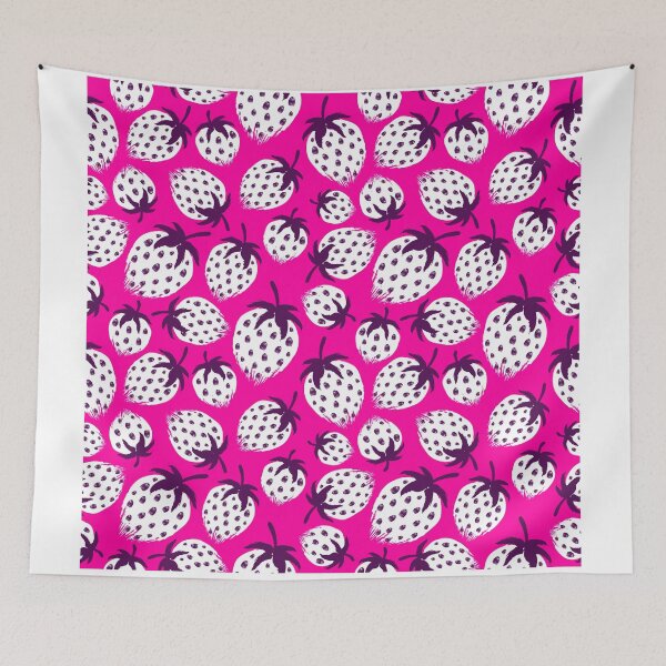 Item preview, Strawberrys dibujado a mano pintado de patrones sin fisuras. designed and sold by Reamolko.