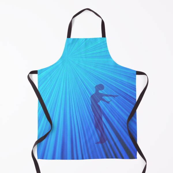 Item preview, The silhouette woman and the brightness blue ray. designed and sold by Trianglegreen.