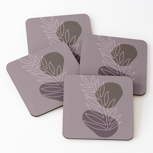 Item preview, abstract minimal bohemian floral illustration designed and sold by tudoo.