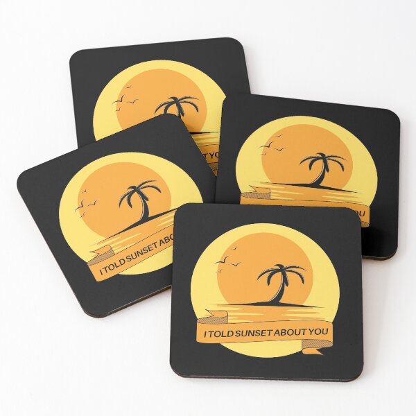 Item preview, I Told Sunset About You designed and sold by mirzadesign.