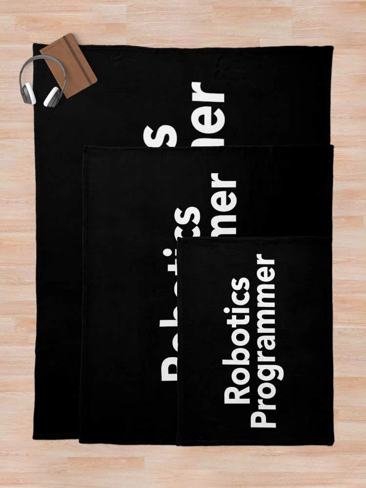 Thumbnail 5 of 6, Throw Blanket, Robotics Programmer designed and sold by ProjectRobotics.