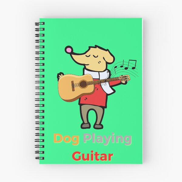 Item preview, DOG PLAYING GUITAR designed and sold by Adnandar.