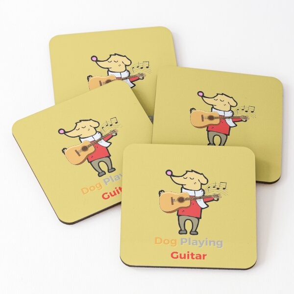 Item preview, DOG PLAYING GUITAR designed and sold by Adnandar.