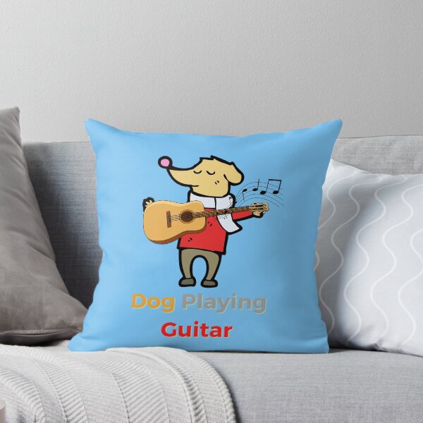 Item preview, DOG PLAYING GUITAR designed and sold by Adnandar.