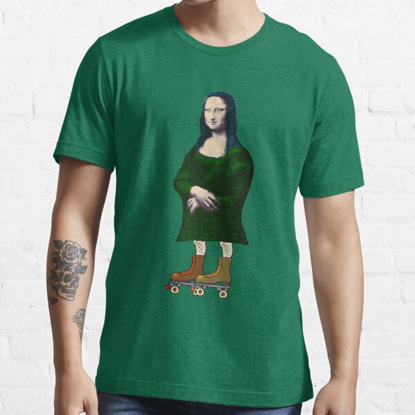Mona Lisa Roller Skater Essential T-Shirt
