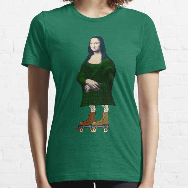 Item preview, Mona Lisa Roller Skater designed and sold by tiefholz.
