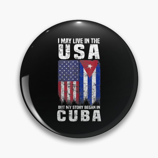 Item preview, Vintage American Cuban Flag My Story Began In Cuba designed and sold by omerherbert.