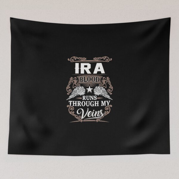 Item preview, Ira Name T Shirt - Ira Blood Runs Through My Veins  Gift Item Tee designed and sold by jennynicho.