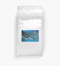 Blue Chasm Duvet Cover