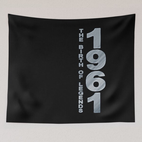 Item preview, Vintage 1961 Birthday  Birth of legends 1961 designed and sold by Dubbra.