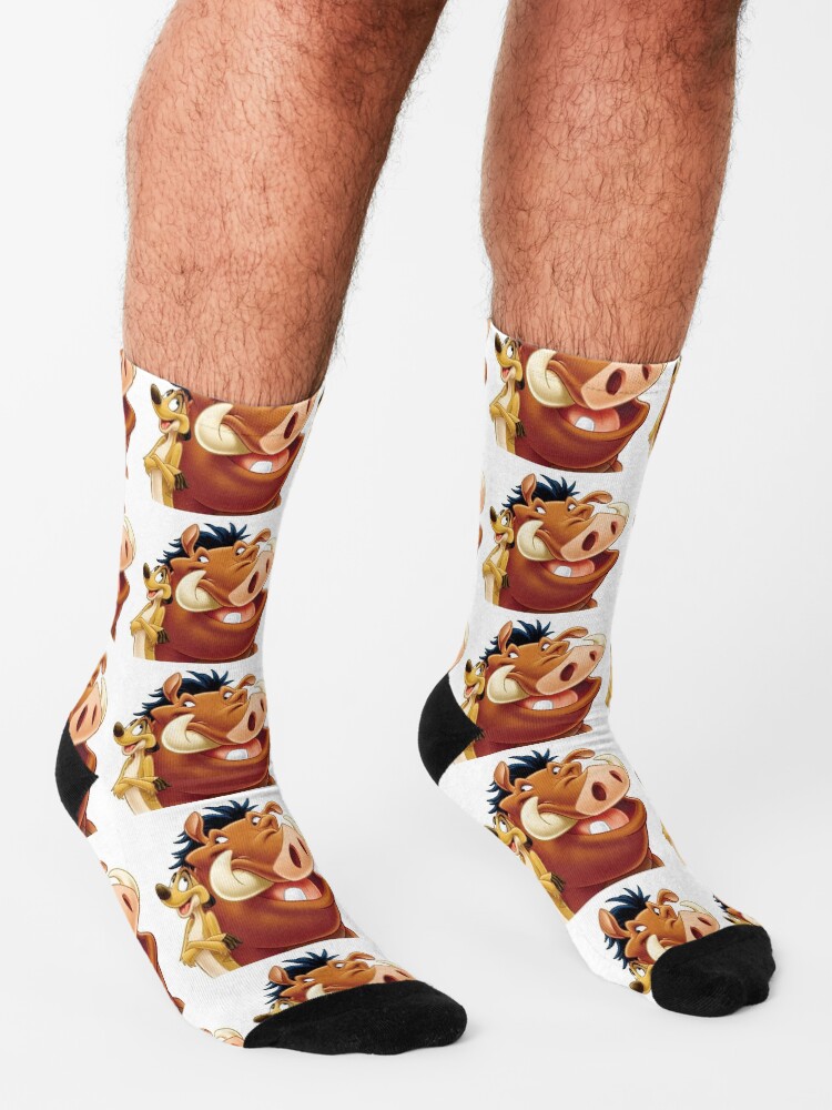 Animation Timon And Pumbaa Cool Funny Art Hakuna Matata Socks By