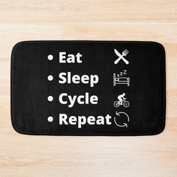 Item preview, Eat Sleep Cycle Repeat cycling design cycle shirts! designed and sold by SweetEnjoyable.