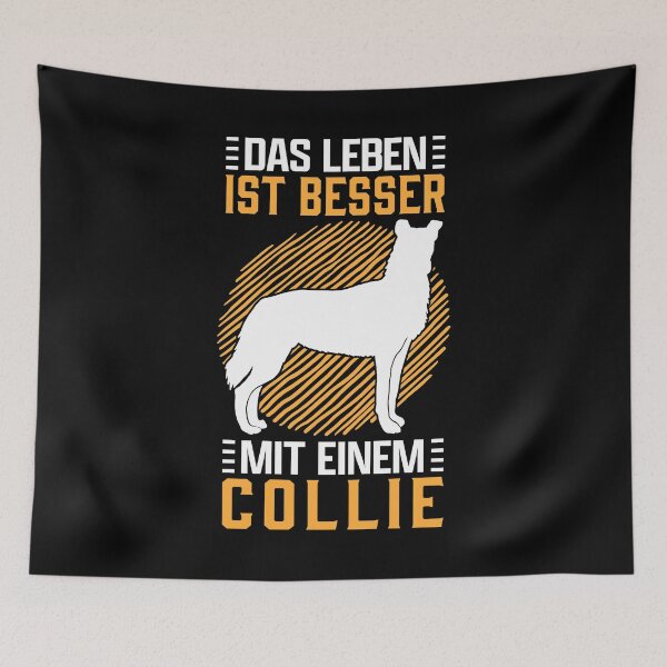 Item preview, Life with Shorthair Collie Scotland Collie saying designed and sold by madgrfx.