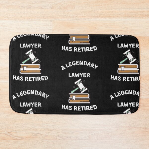 Item preview, A legendary lawyer has retired  designed and sold by Artloverperson1.