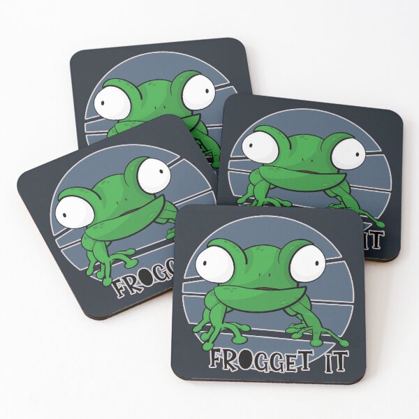 Item preview, Frogget it. Cute green cartoon frog . designed and sold by LaBellCreative.