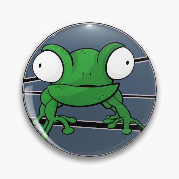Item preview, Frogget it. Cute green cartoon frog . designed and sold by LaBellCreative.