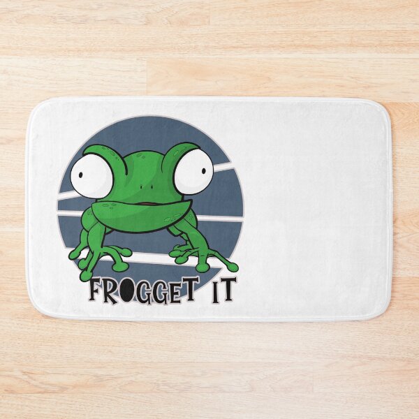 Item preview, Frogget it. Cute green cartoon frog . designed and sold by LaBellCreative.