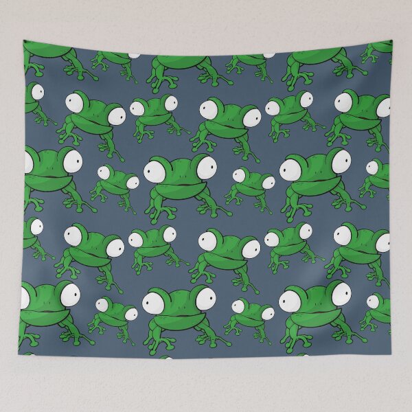 Item preview, Frogget it. Cute green cartoon frog . designed and sold by LaBellCreative.