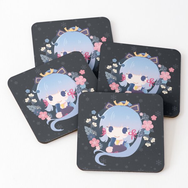 Item preview, Ayaka Chibi - Genshin Impact  designed and sold by Silent Indigo.