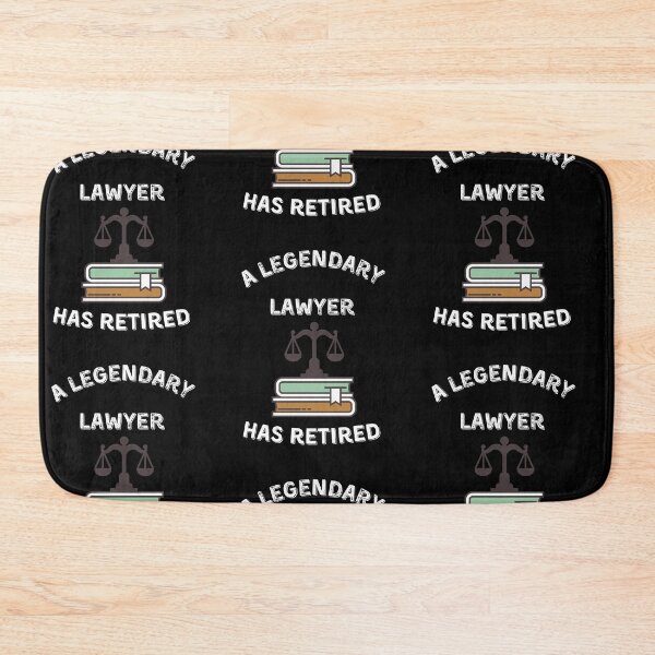 Item preview, A legendary Lawyer has retired!  designed and sold by Artloverperson1.