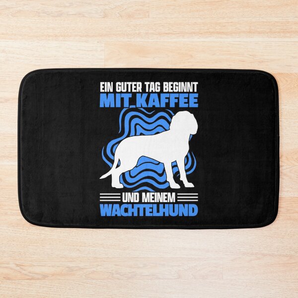 Item preview, German Wachtelhund Coffee Hound Saying designed and sold by madgrfx.